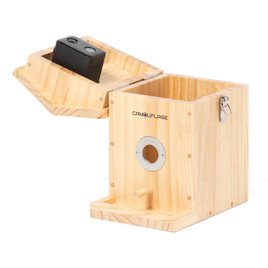 Nichoir à oiseaux connecté avec détection des espèces par ia ez-nesteye