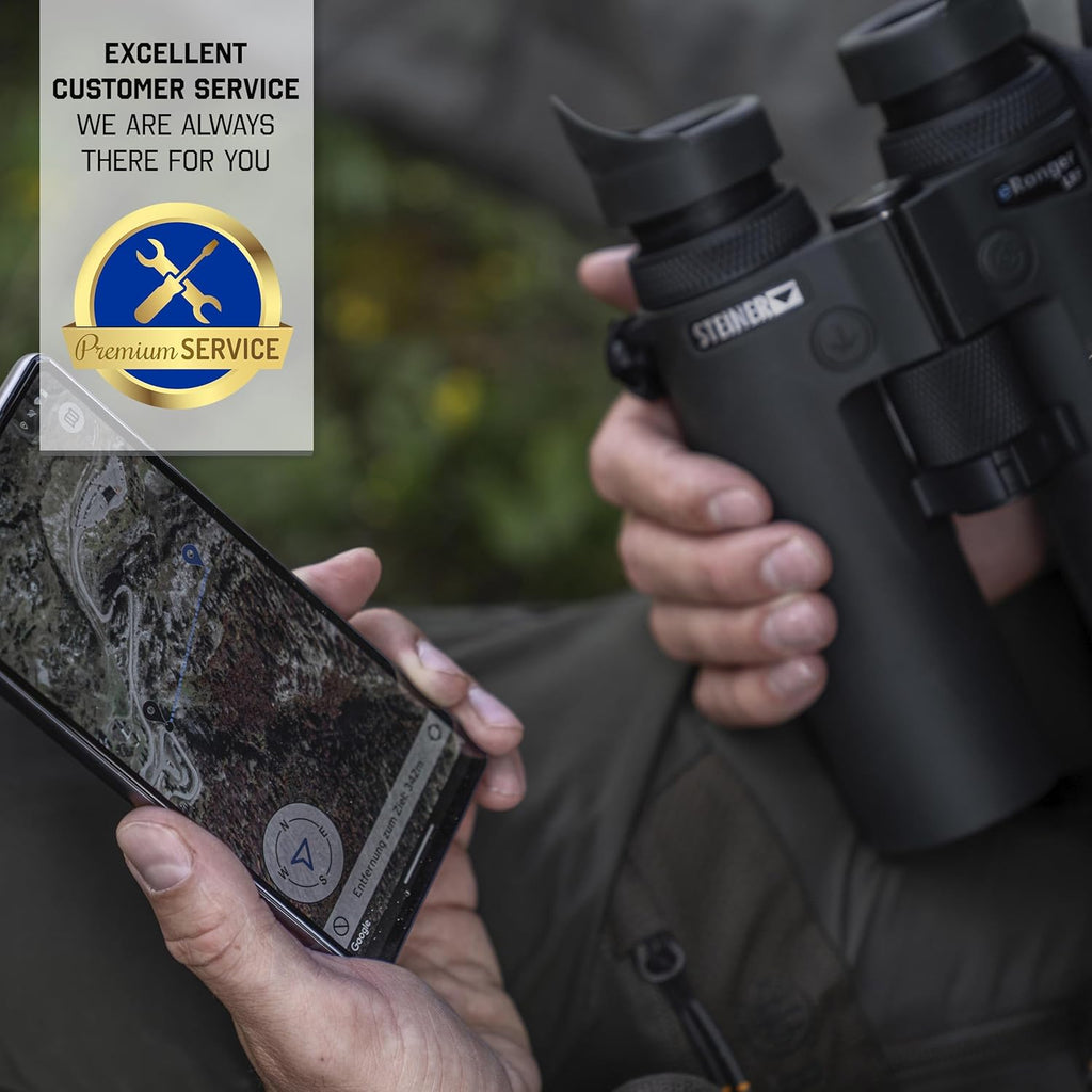 Jumelles Steiner eRanger LRF 10x42 télémètre intégré