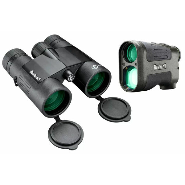 Combo Verrekijker-Laser Bushnell Prime 10X42 en Prime 1300 