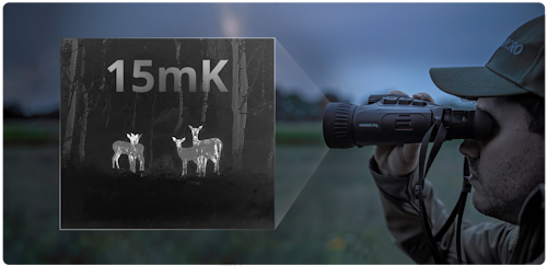 Jumelles de vision thermique HIKMICRO Habrok PRO HQ50LN