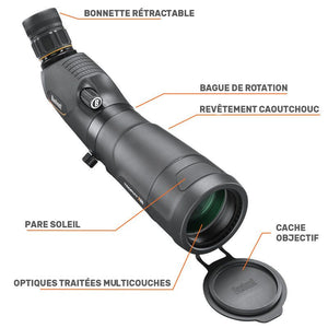 Spottingscope Bushnell Trophy Extreme 20-60X65 met schuine inkijk 