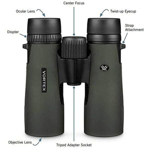 Vortex Diamondback HD 10X28 verrekijker 