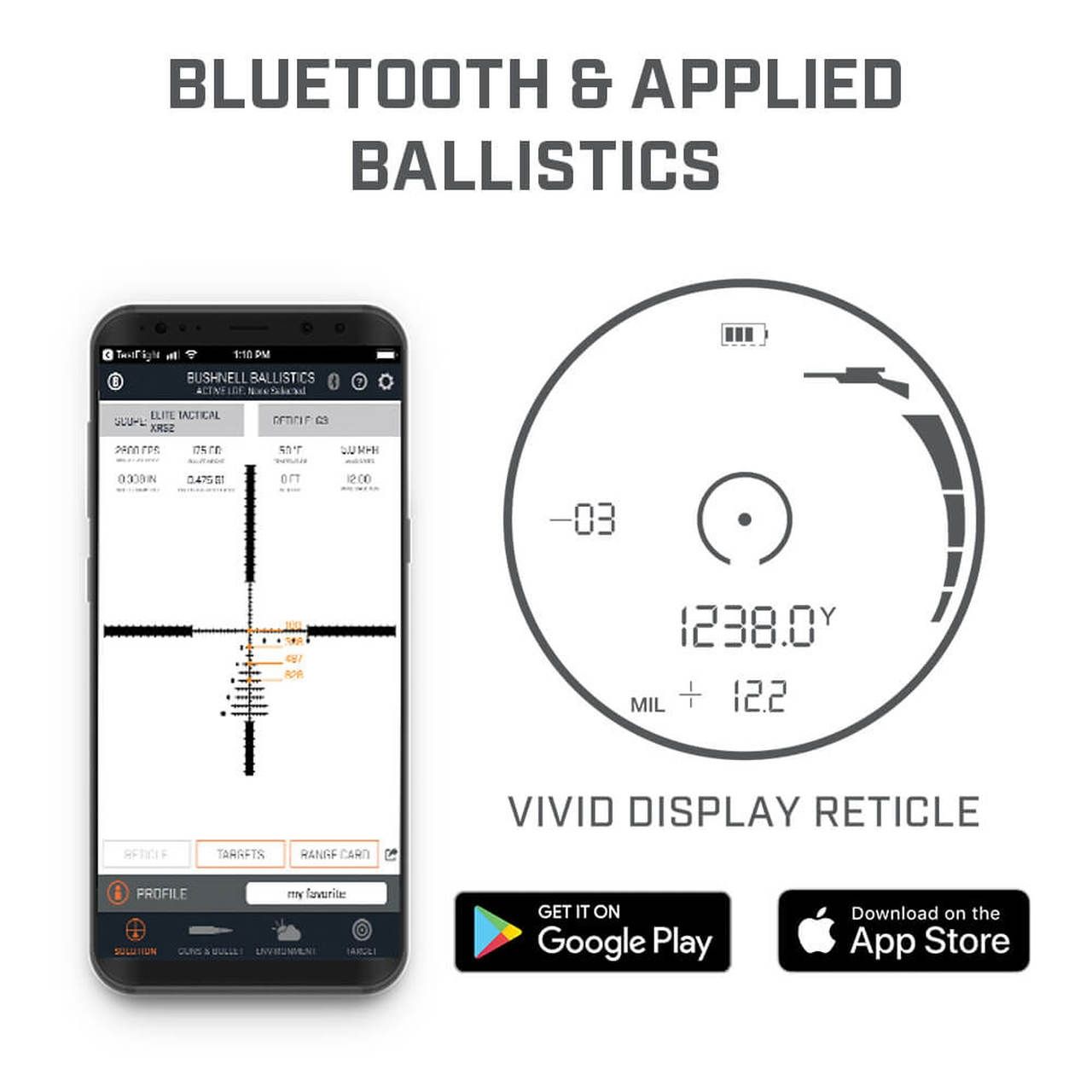 Bushnell Bluetooth NITRO 1800 Afstandsmeter - 6X24 - GRIJS 