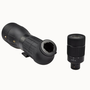 Kijkers Kite Optics KSP 80 HD 25-50X80 + Ardea CF statief met Manfrotto 128 RC videokop 