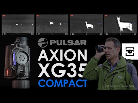 PULSAR thermische monoculair AXION XG35 compact en verbonden 