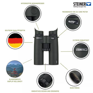 Jumelles Steiner Ranger LRF 10x42 Télémètre intégré
