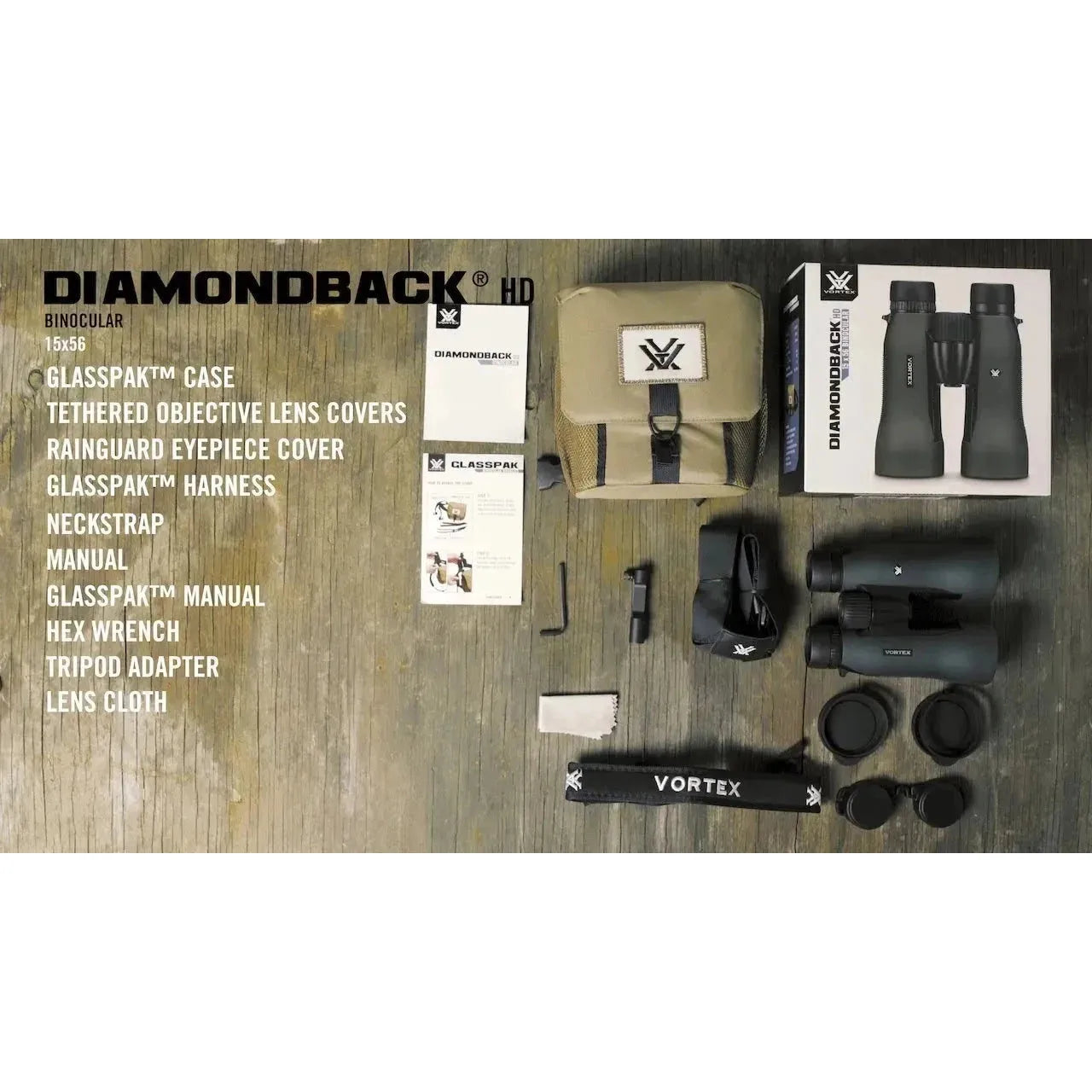 Jumelles Vortex Diamondback HD 15x56